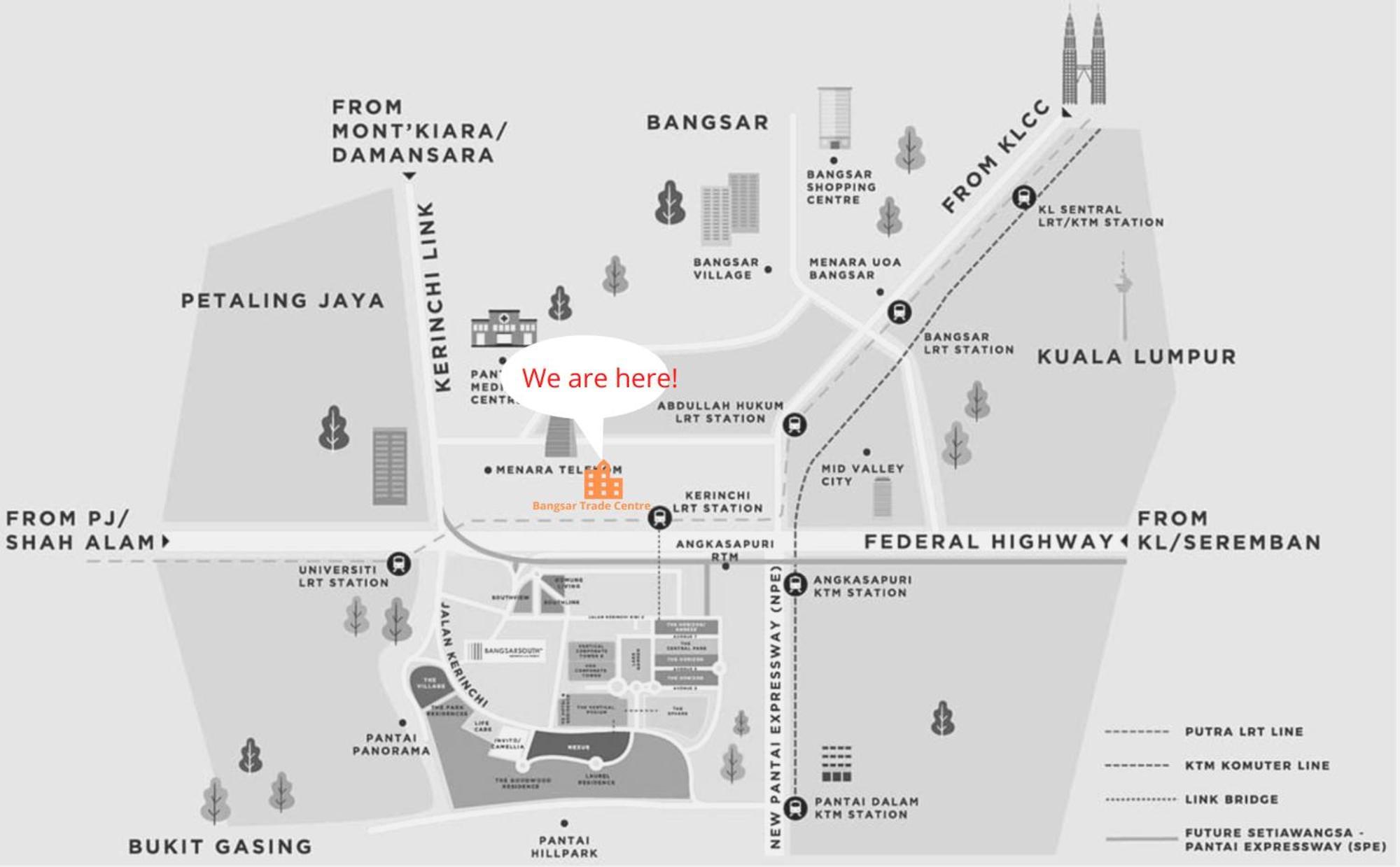 Appartamento Supernova Bangsar South Mid Valley Universiti Malaya Kuala Lumpur Esterno foto